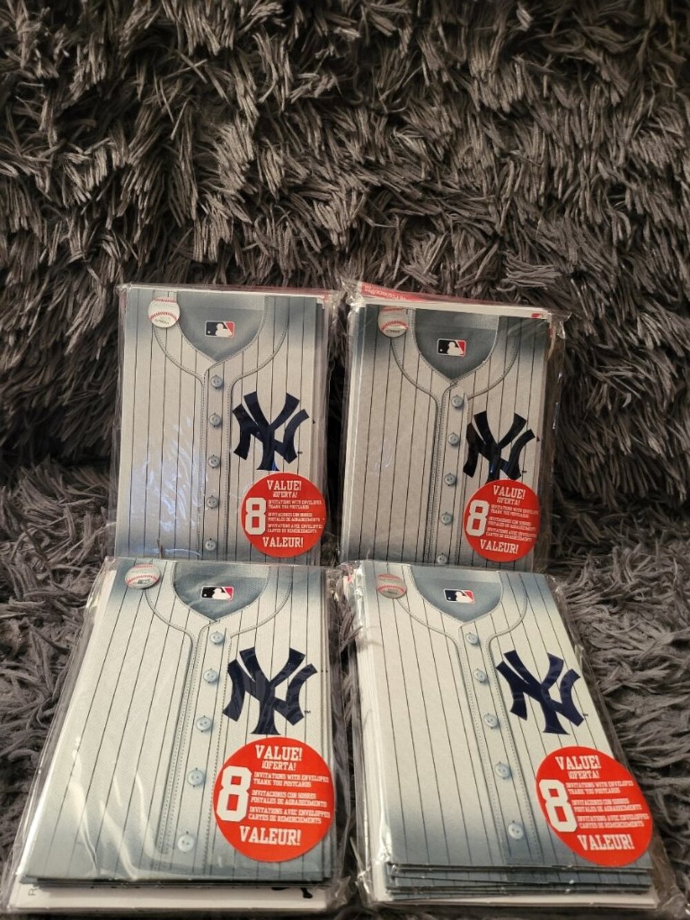 New York Yankees invitations